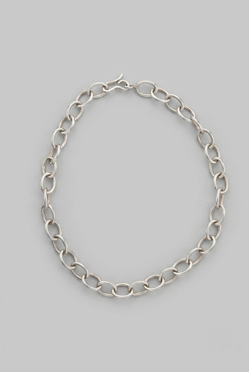 Cadena Brasil XL Silver 44 cms