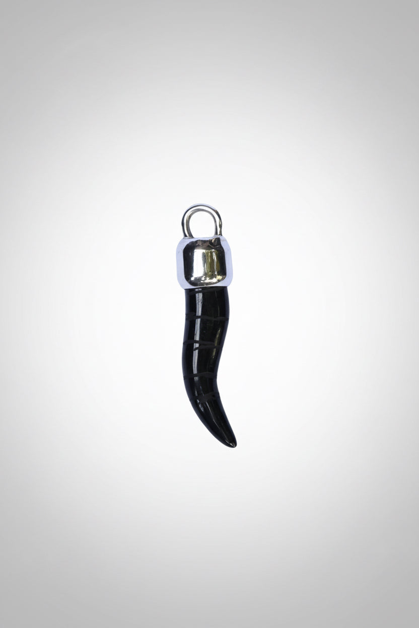 Colgante Cacho Ónix Valier Plata