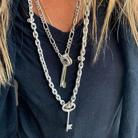 Colgante Llave Silver L