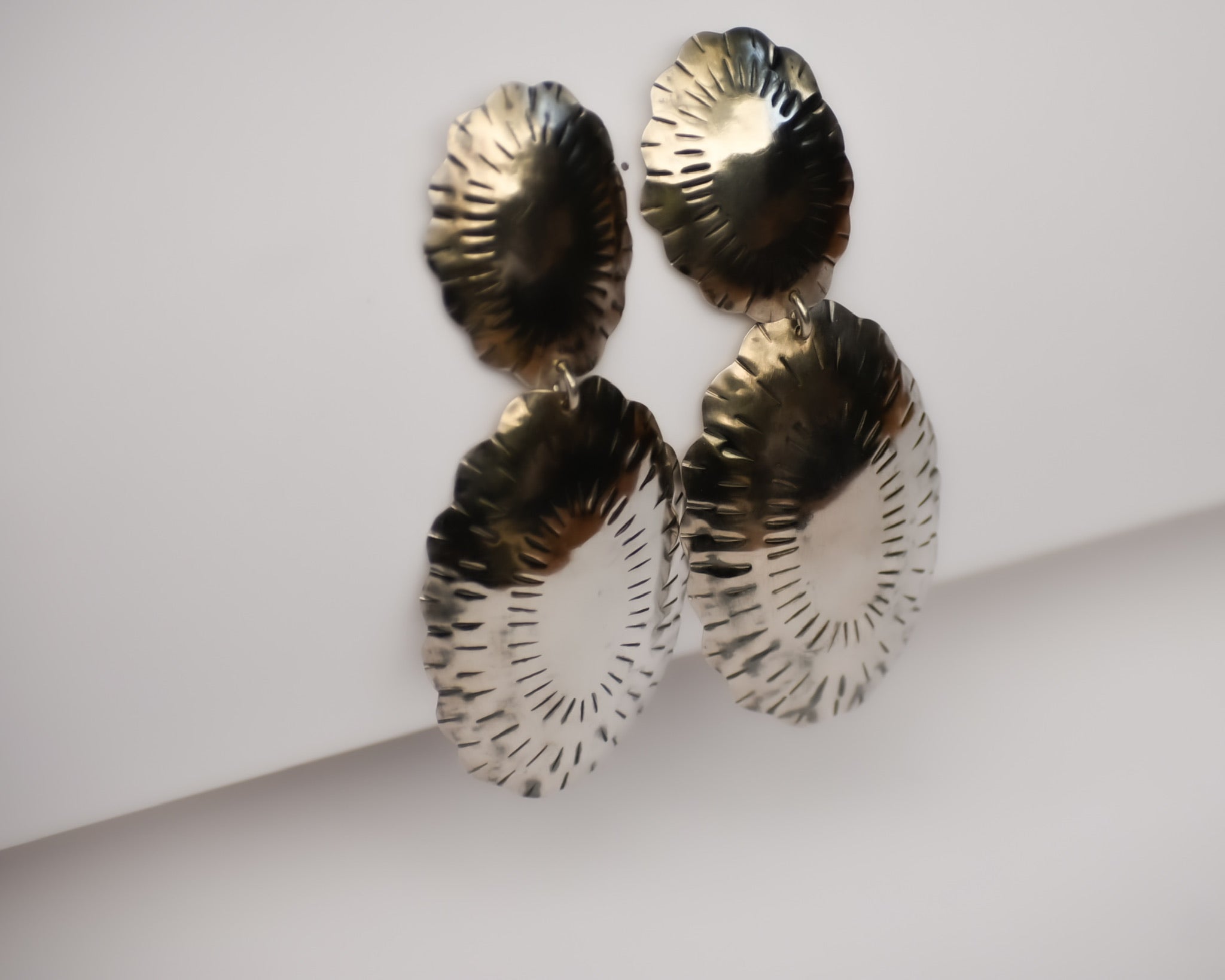 Aros Medallones Silver