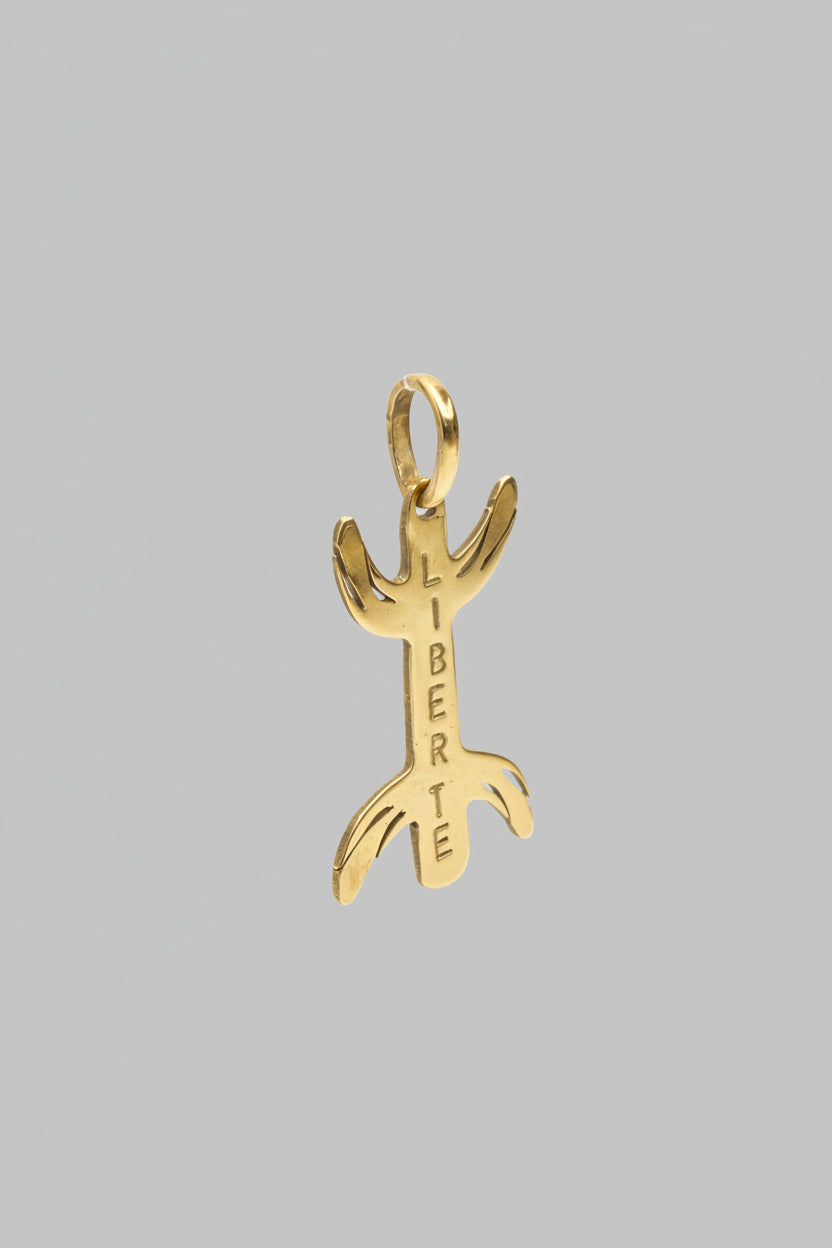 Colgante Amuleto Liberte Bronce