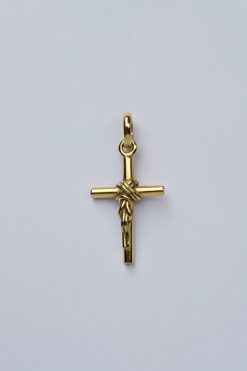 Colgante Cruz Amarra S Bronce