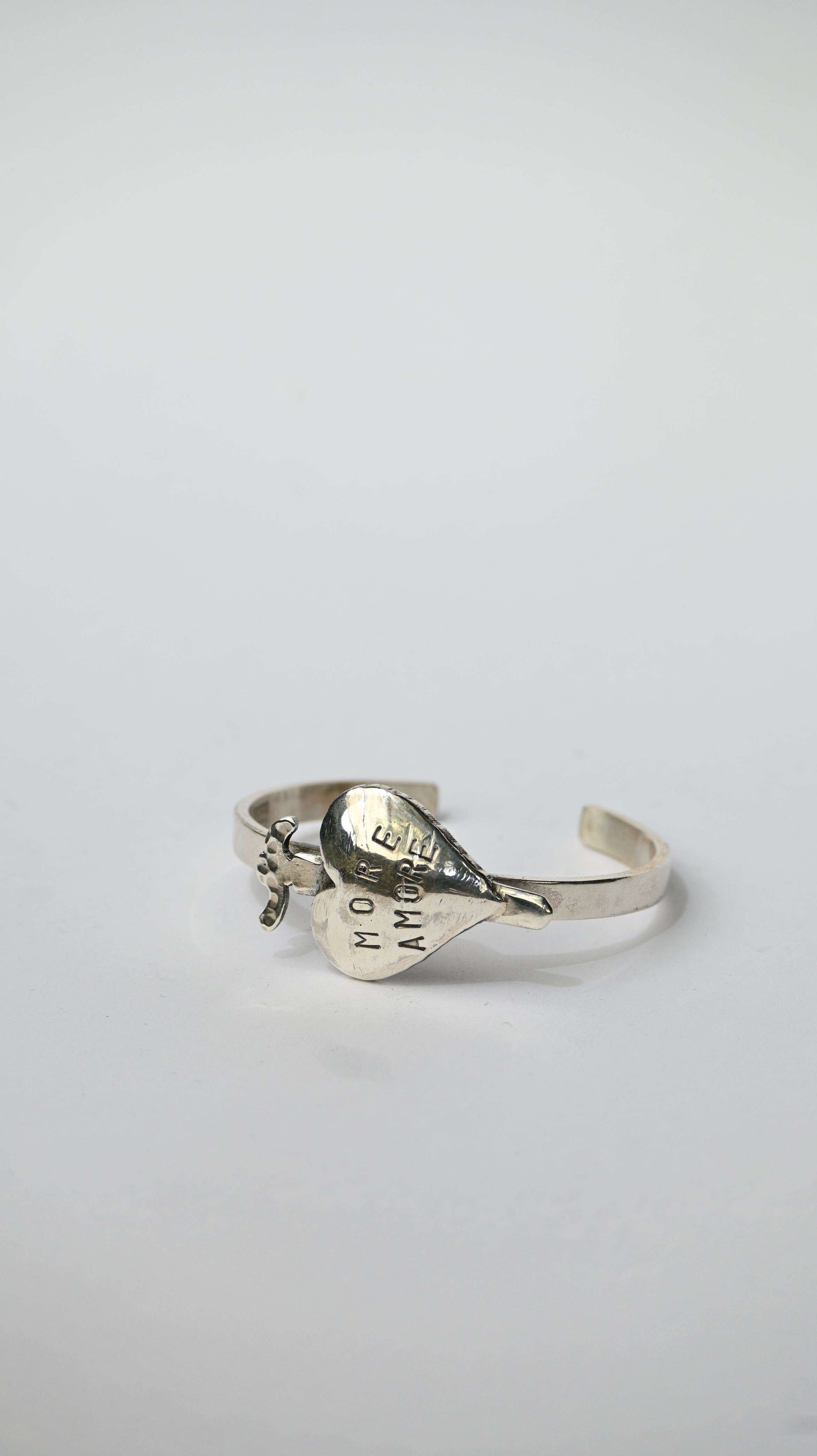 Esclava Corazón Espada More Amore Silver