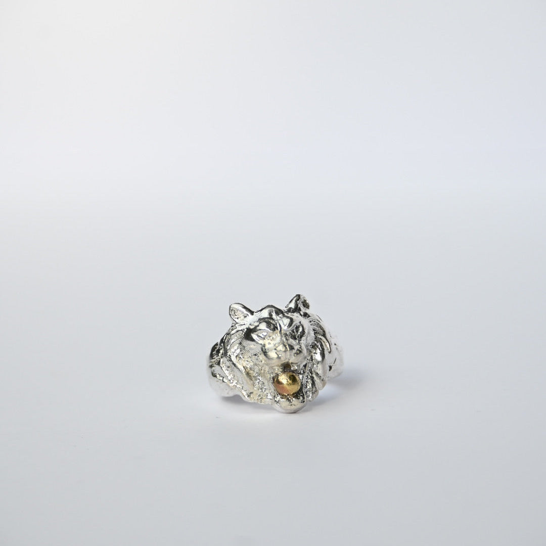 Anillo León S Silver