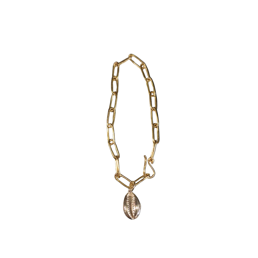 Tobillera Conchita Bronce