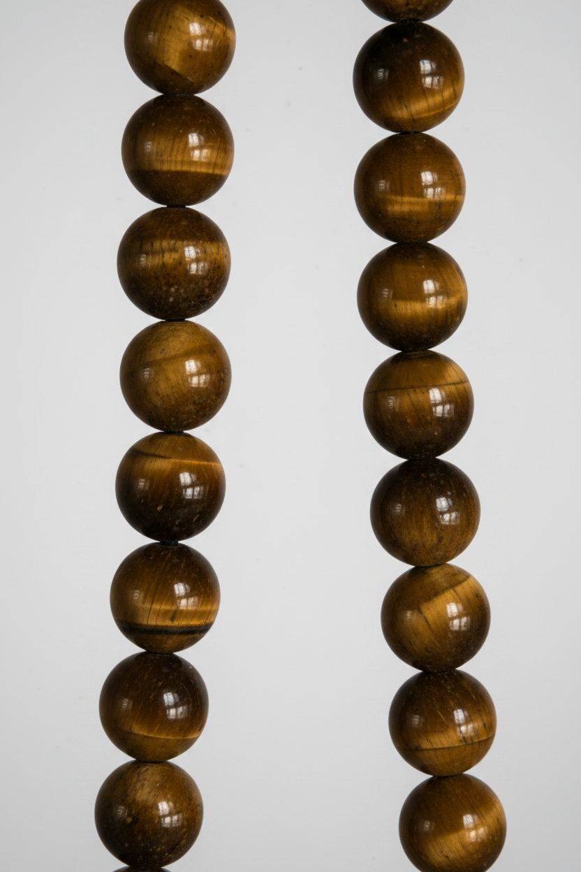 Collar Ojo De Tigre 6mm