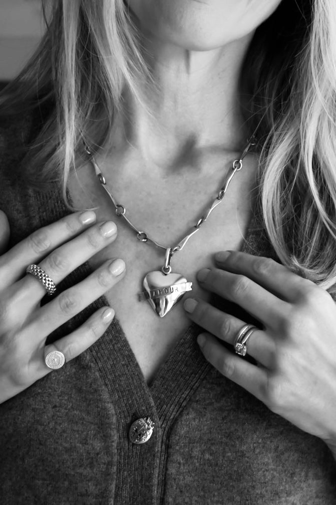 Colgante Corazón Amour Silver