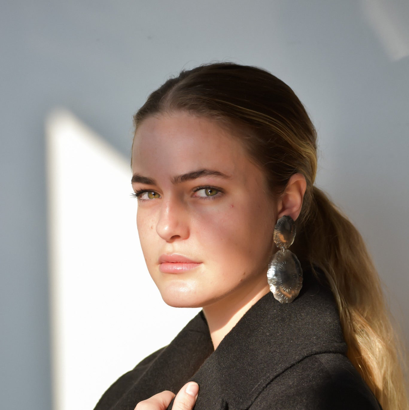 Aros Medallones Silver