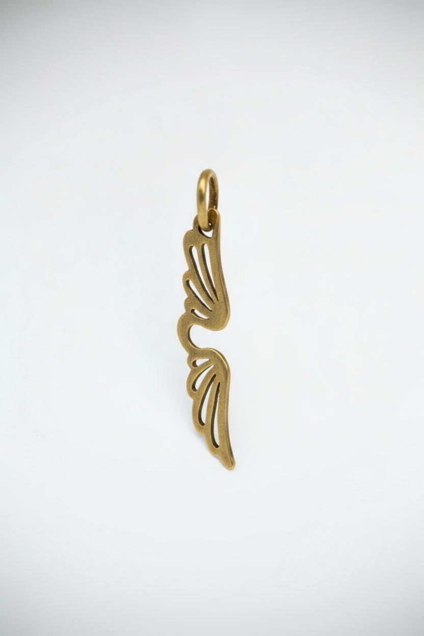 Colgante Ala Doble Bronce