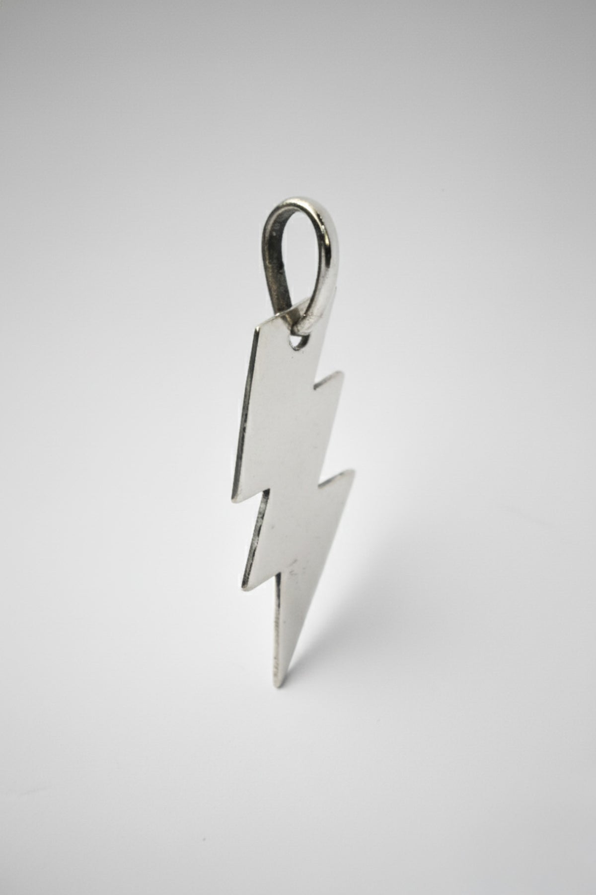 Colgante Rayo Doble Plata