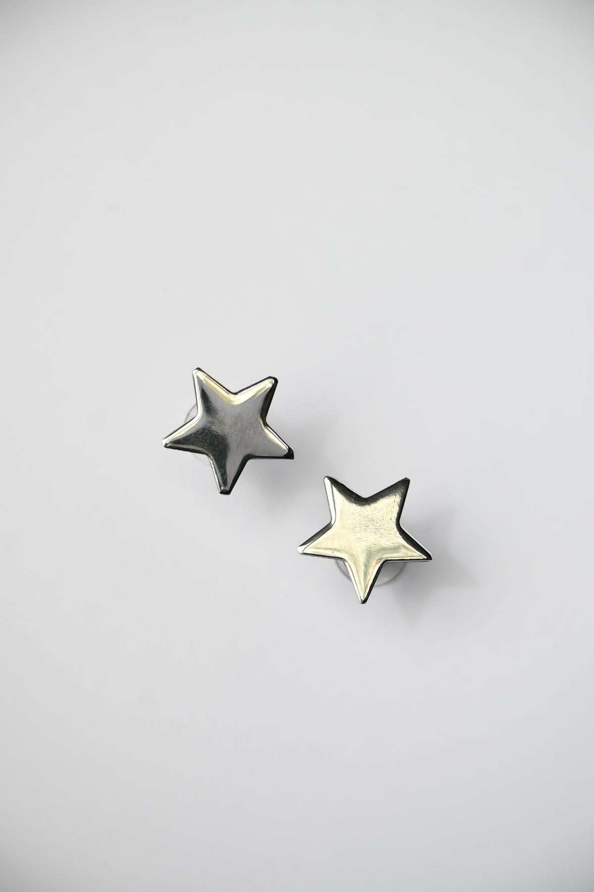 Aros Estrella Lisa Plata