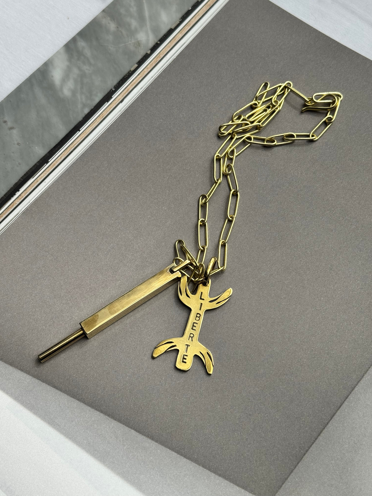 Colgante Péndulo Bronce