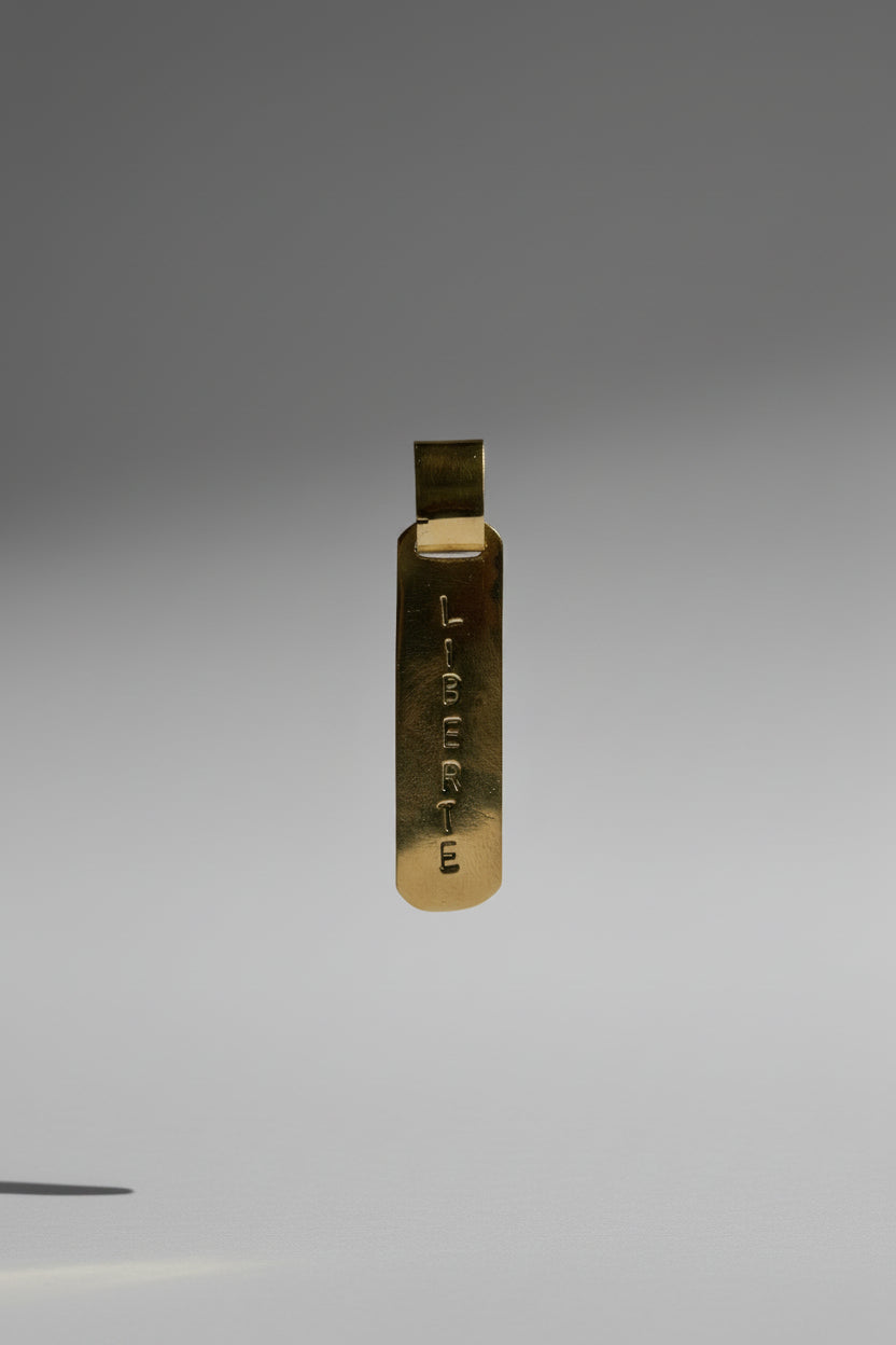 Placa Liberte S Bronce