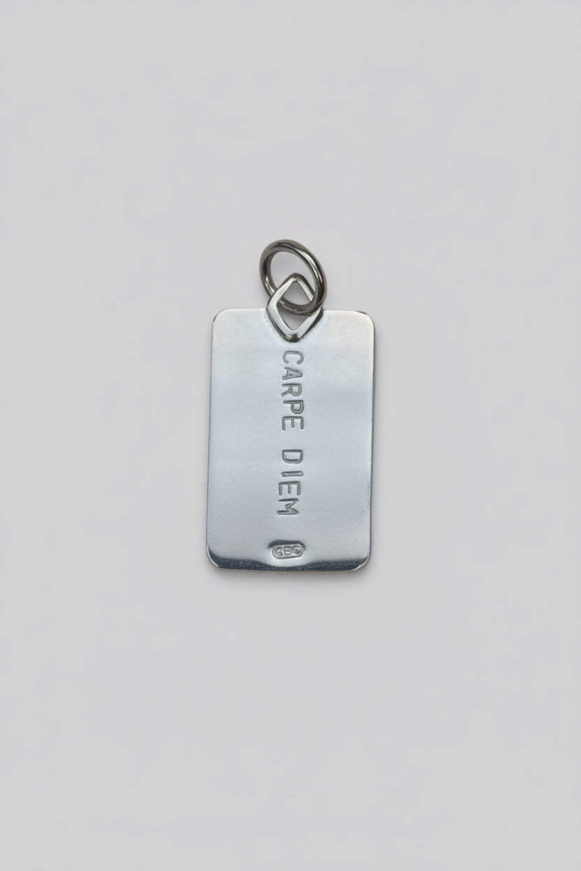 Placa Carpe Diem Plata