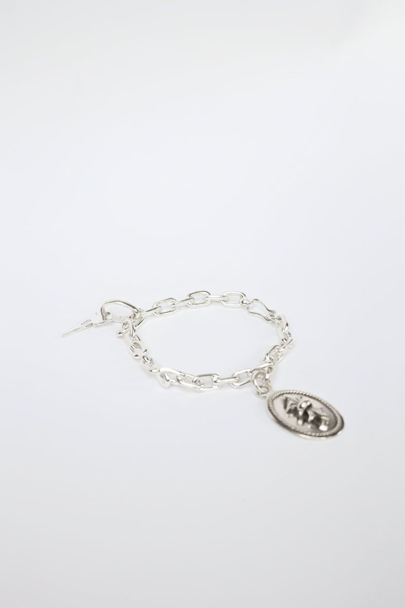 Pulsera Limada Charms Rayo - Flor de Liz
