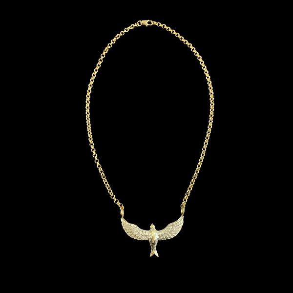 Collar Golondrina Goldfield 40 cms