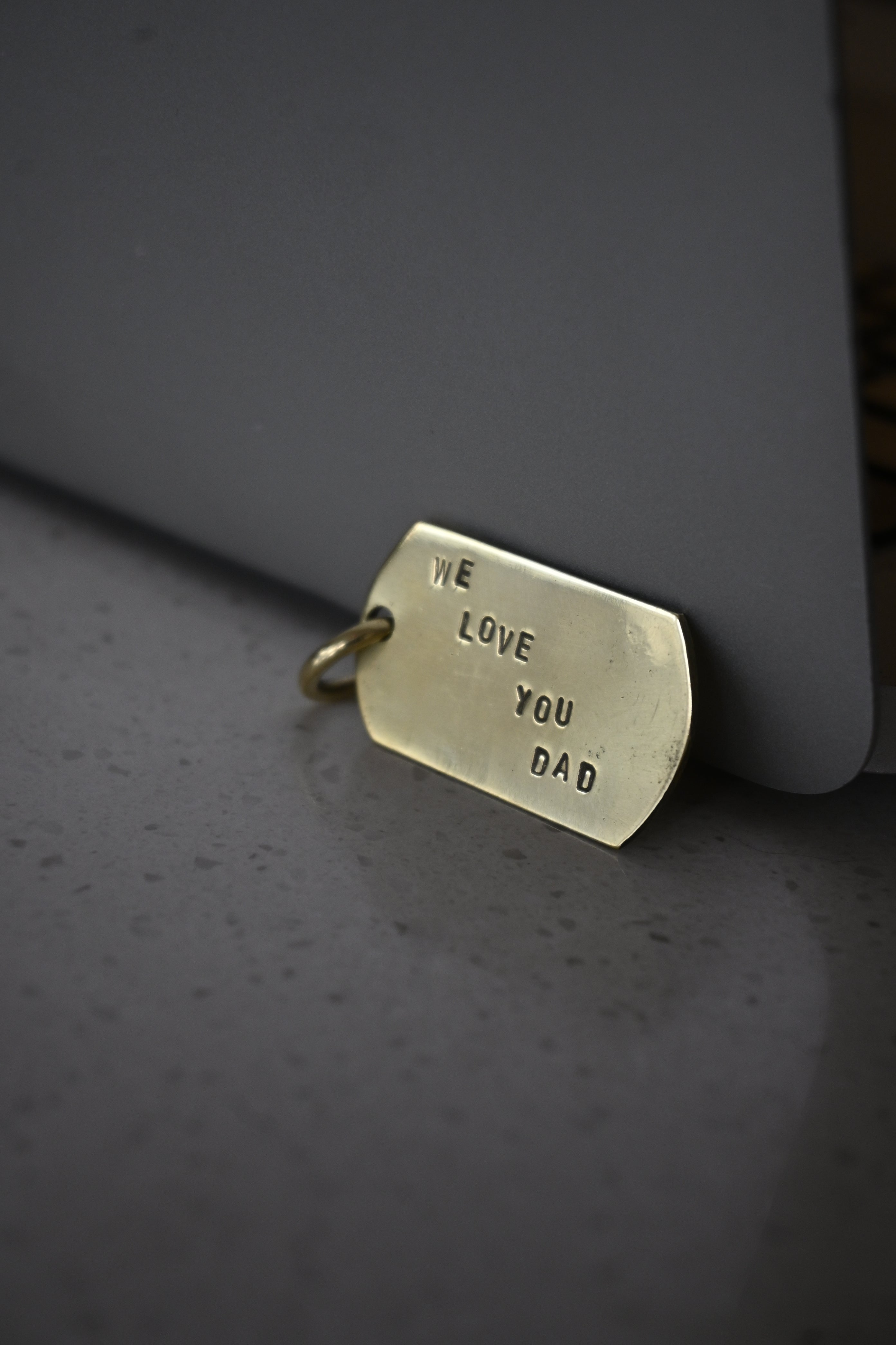 Placa Militar Dad Bronce