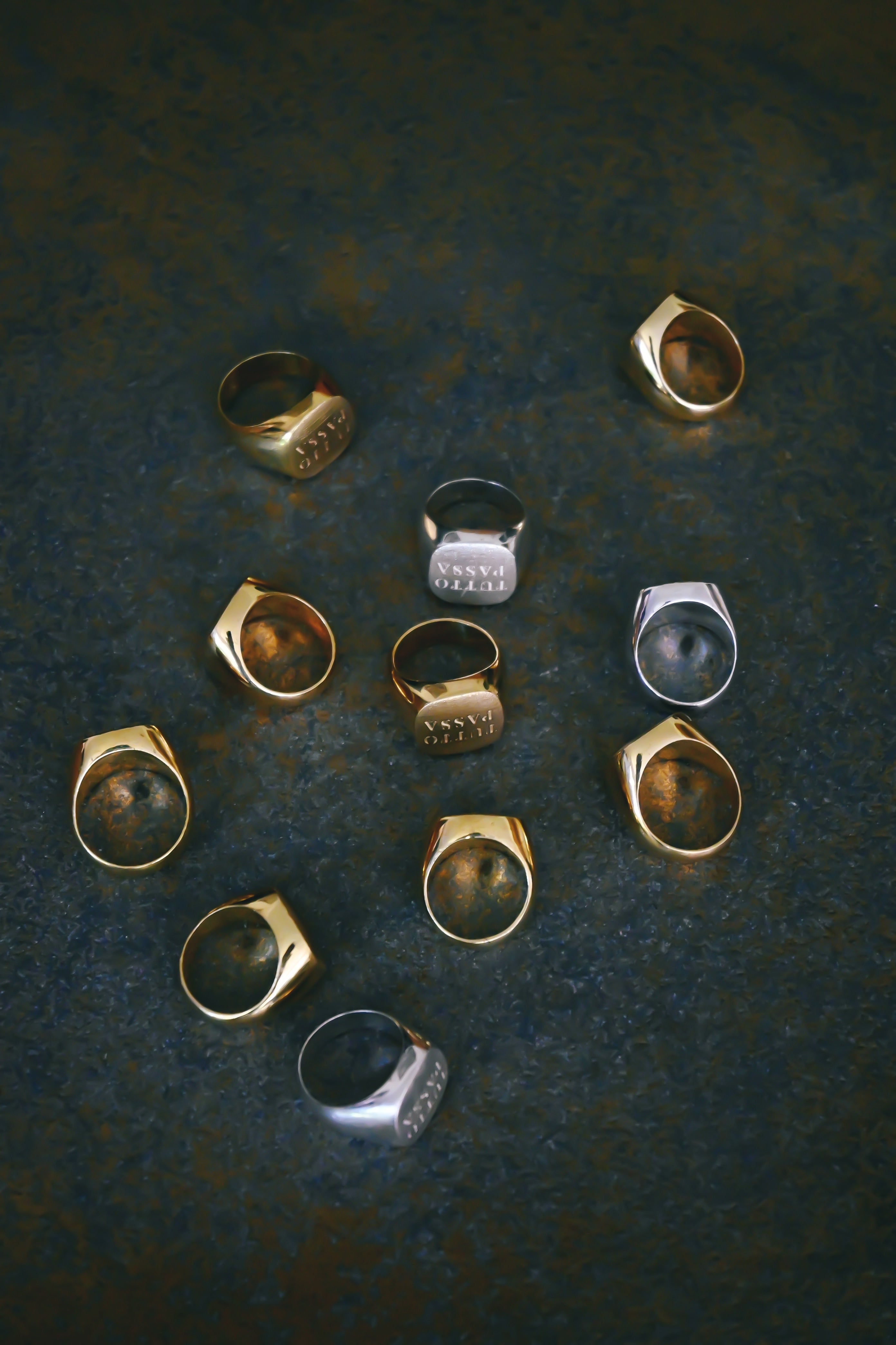 Anillo Tutto Passa Bronce