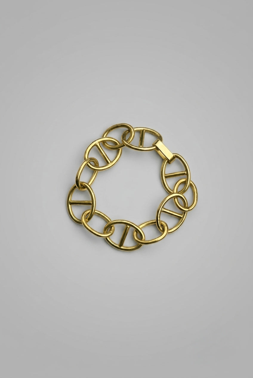 Pulsera Eslabón Marino Bronce