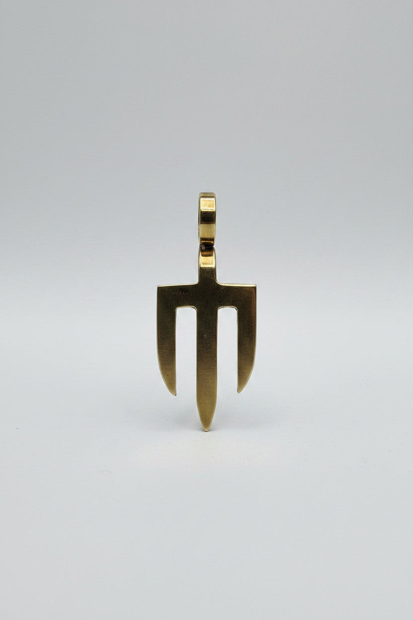 Tridente bronce