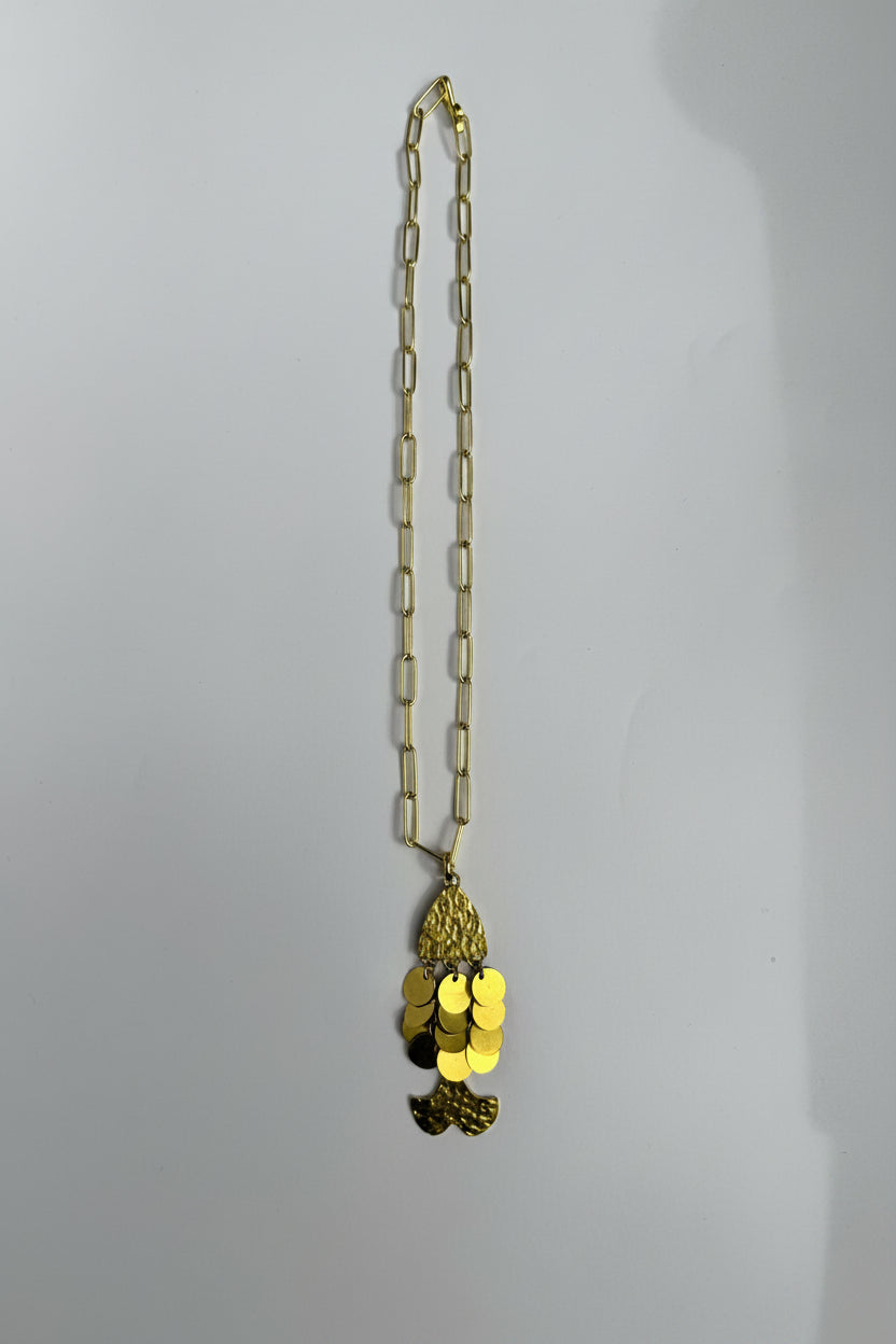 Colgante Pescado Bronce