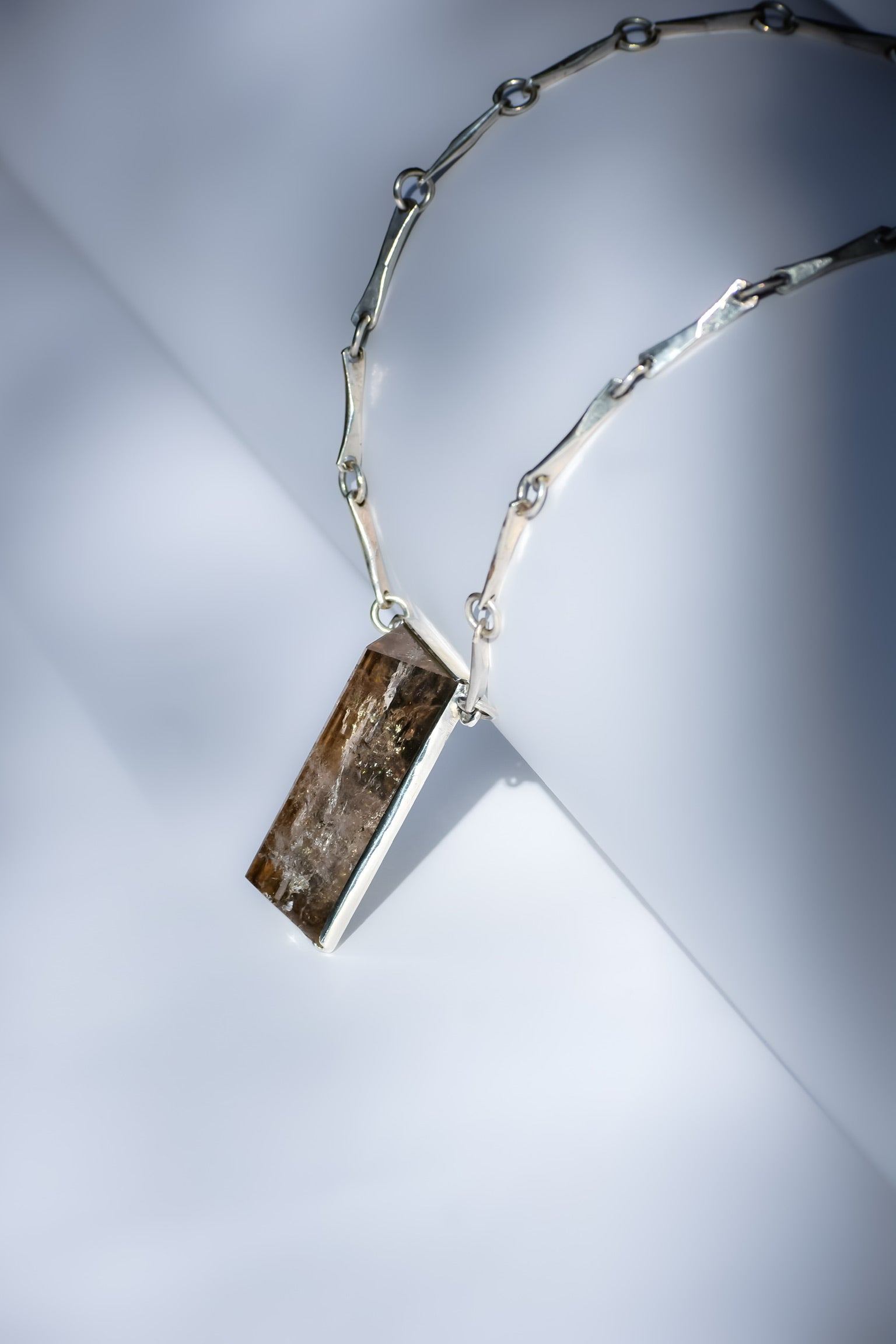 Collar Rendero Cuarzo Silver