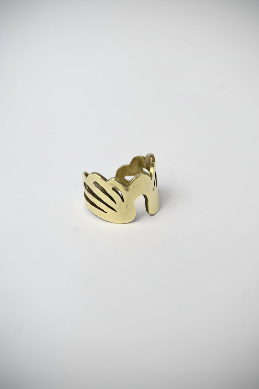Anillo Alas Bronce