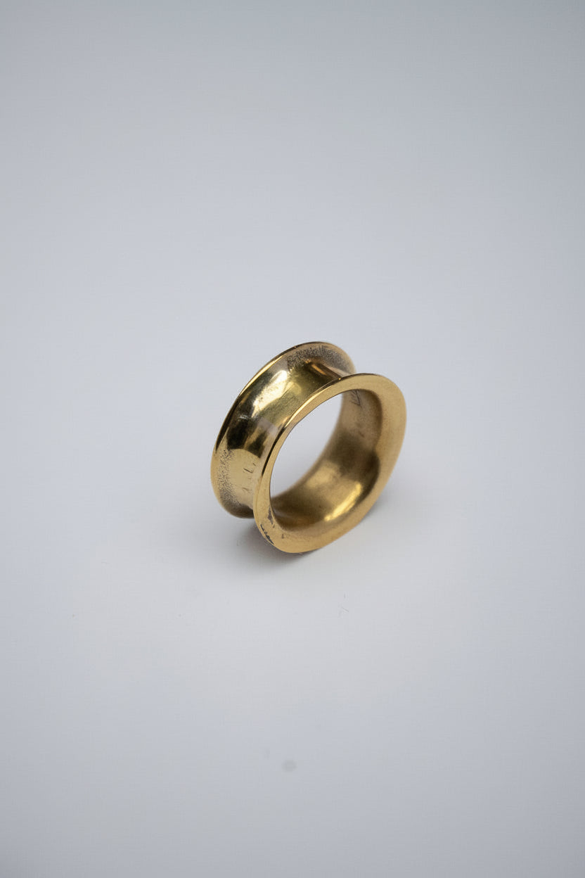 Anillo Borde Bronce
