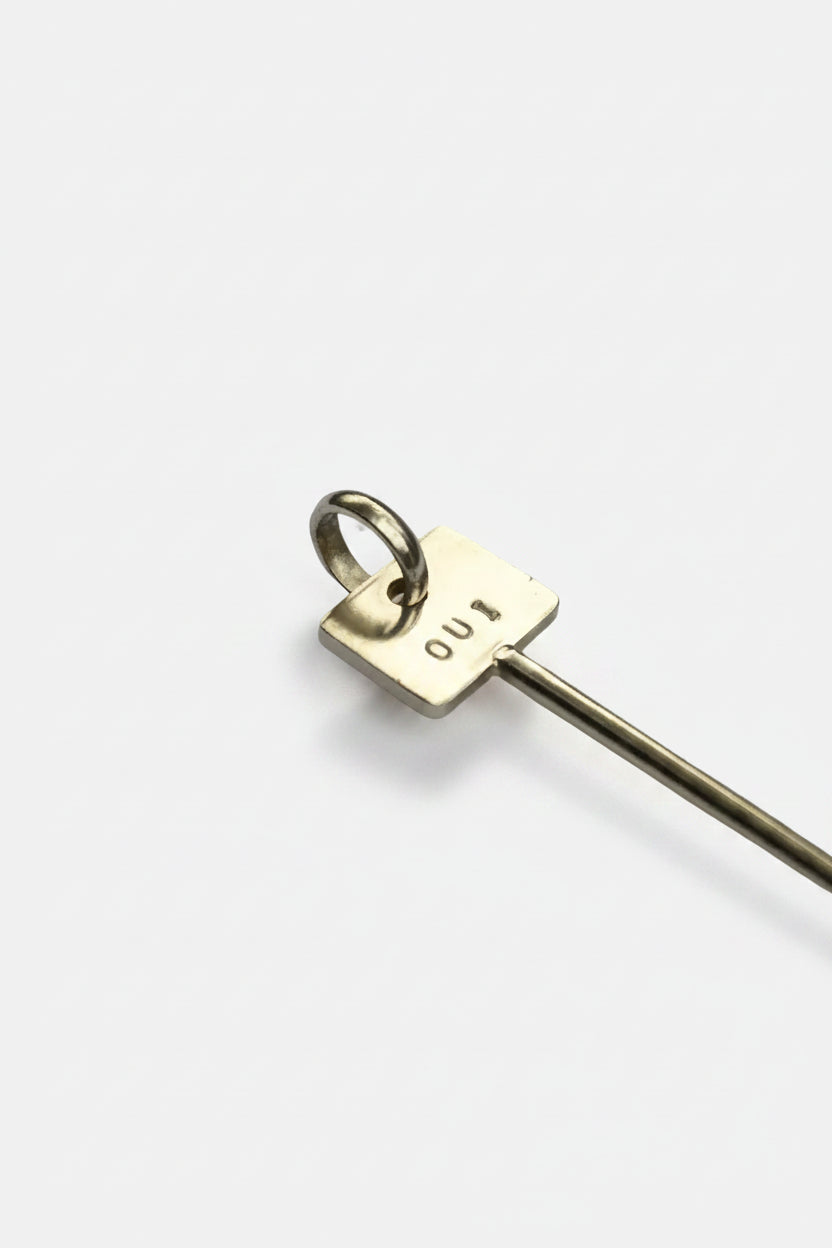 Colgante Llave Oui Plata
