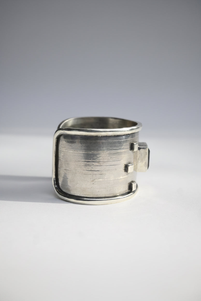 Esclava Ónix Tachas Plata