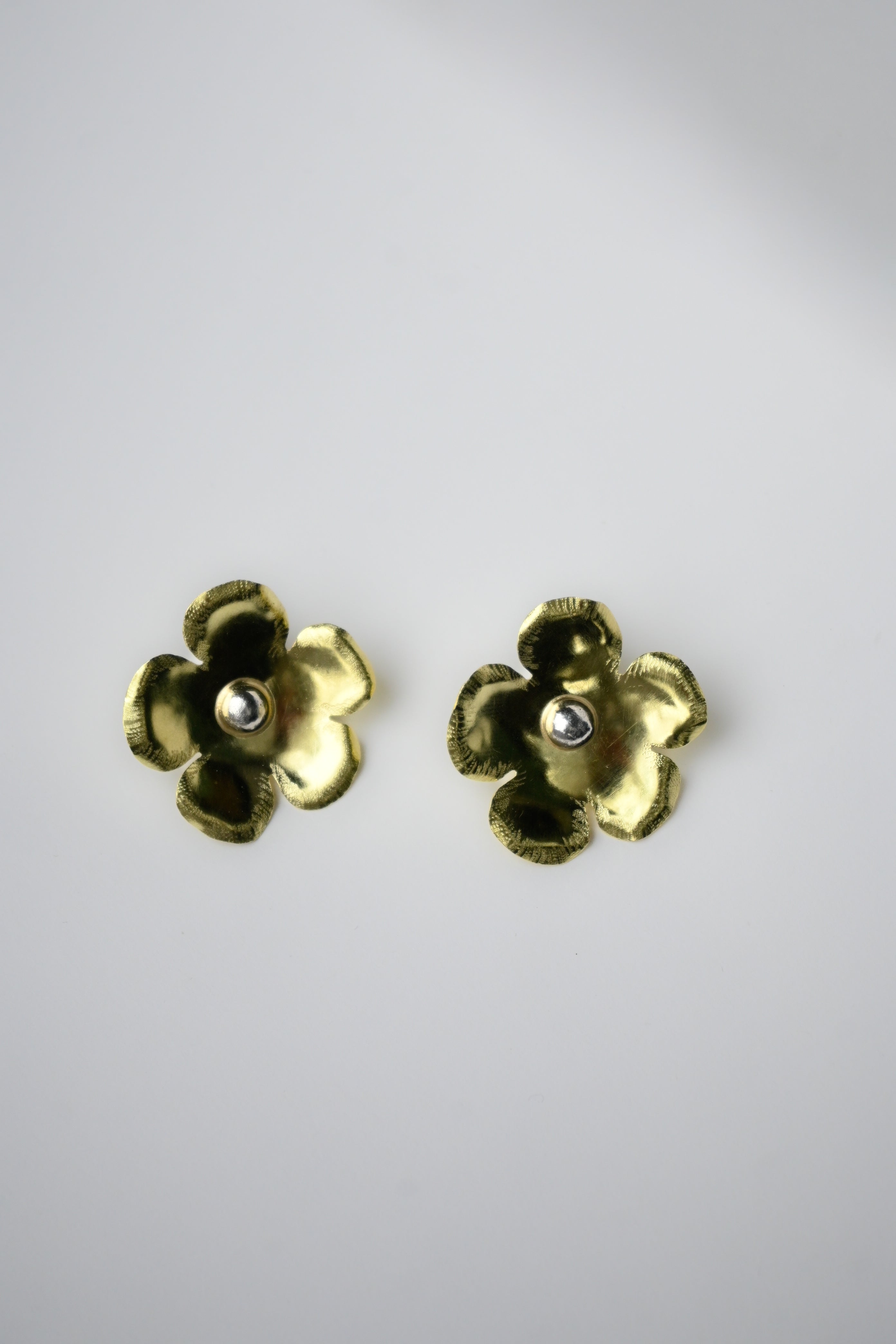 Aros Amapola Simple Bronce