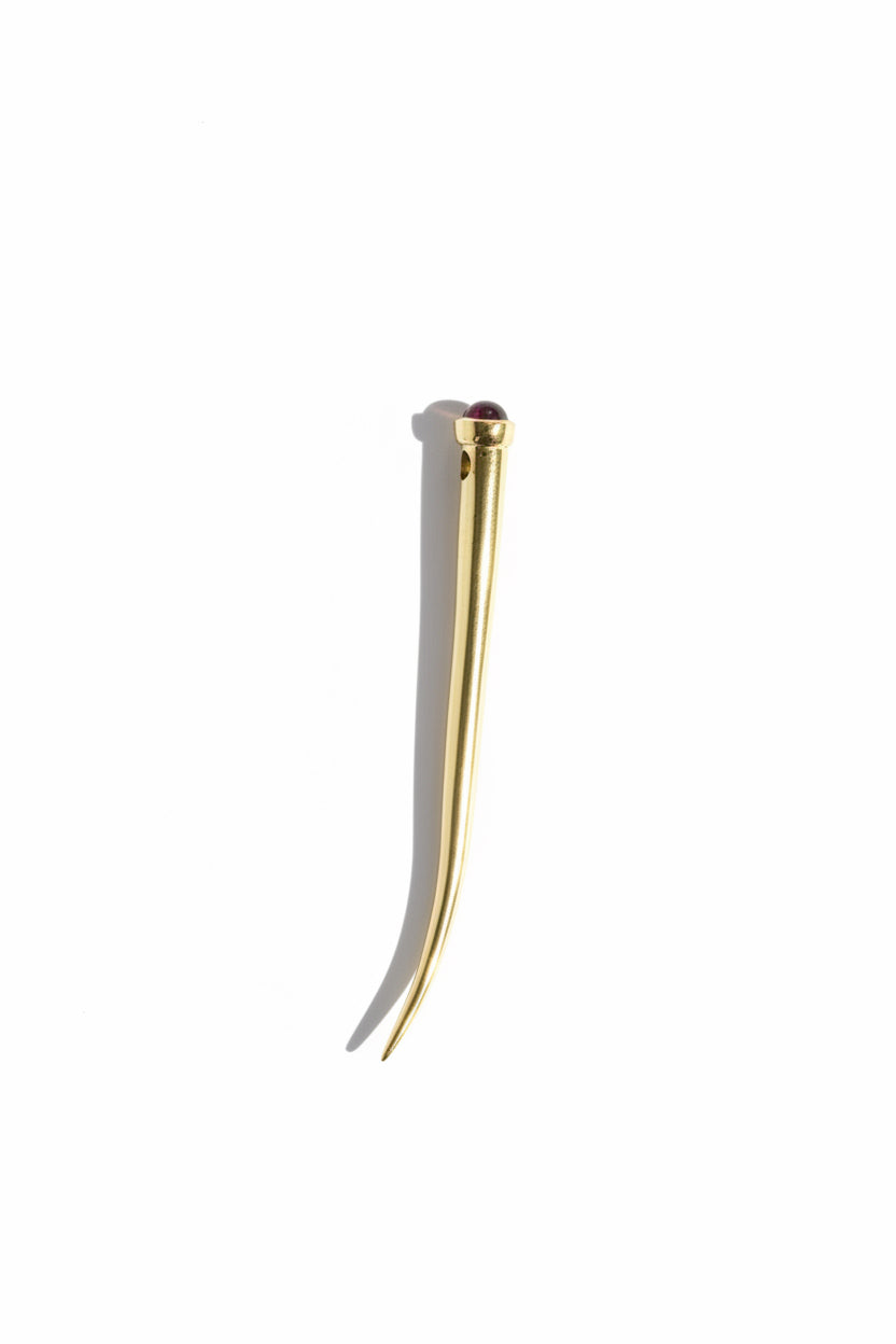 Cacho Largo Bronce Granate