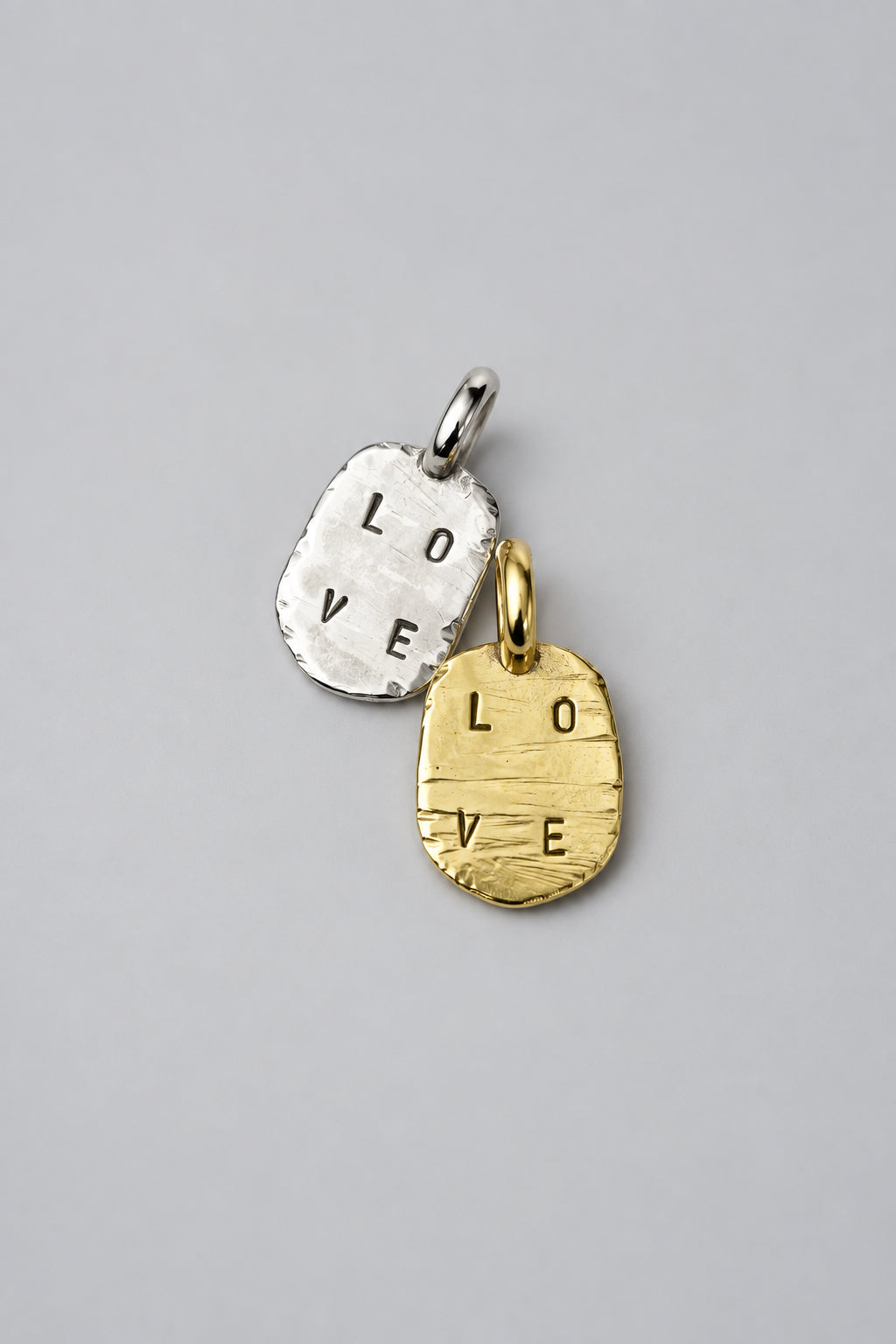 Placa Love Bronce
