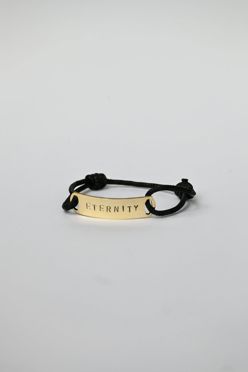 Pulsera Cuero Eternity Bronce