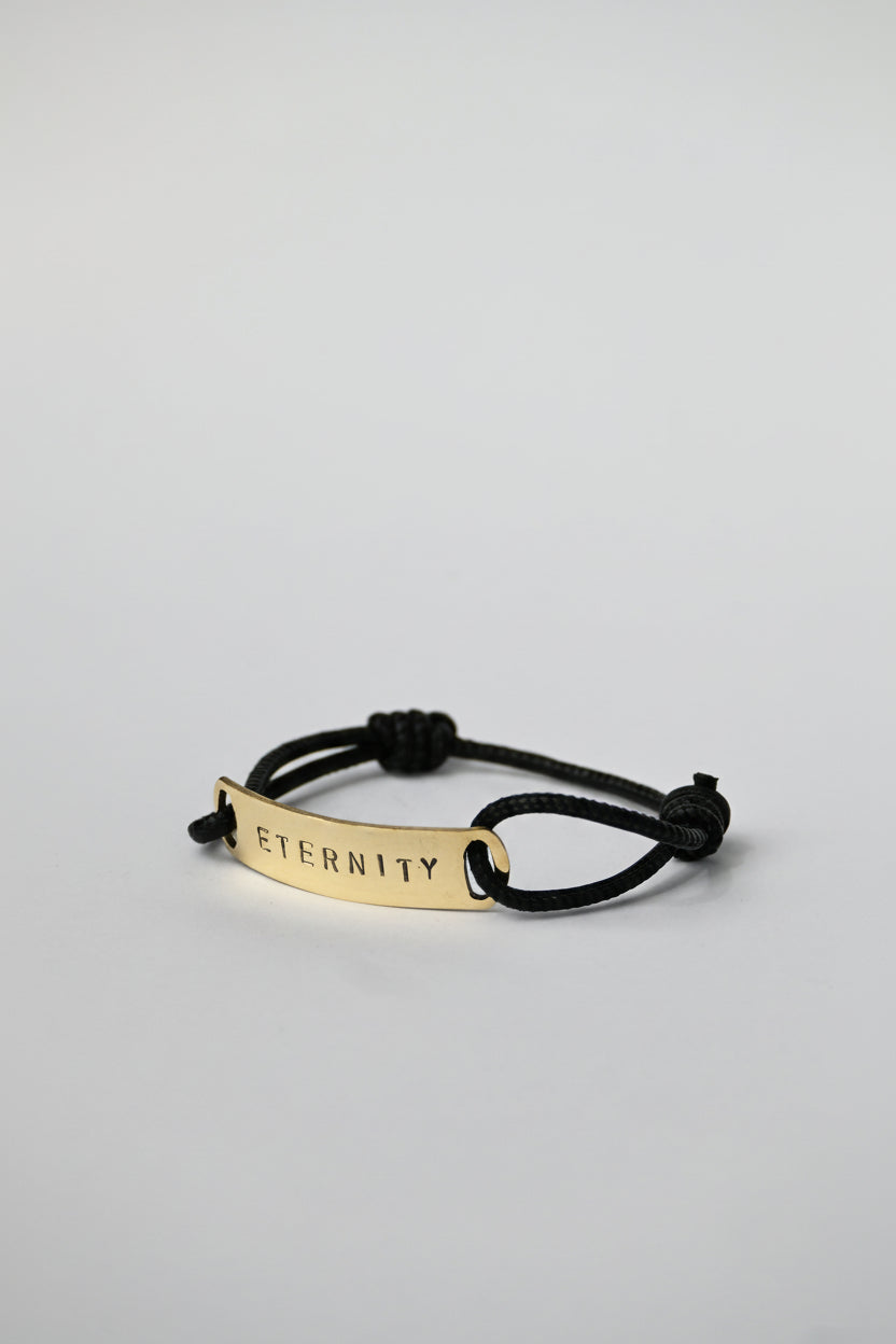 Pulsera Cuero Eternity Bronce