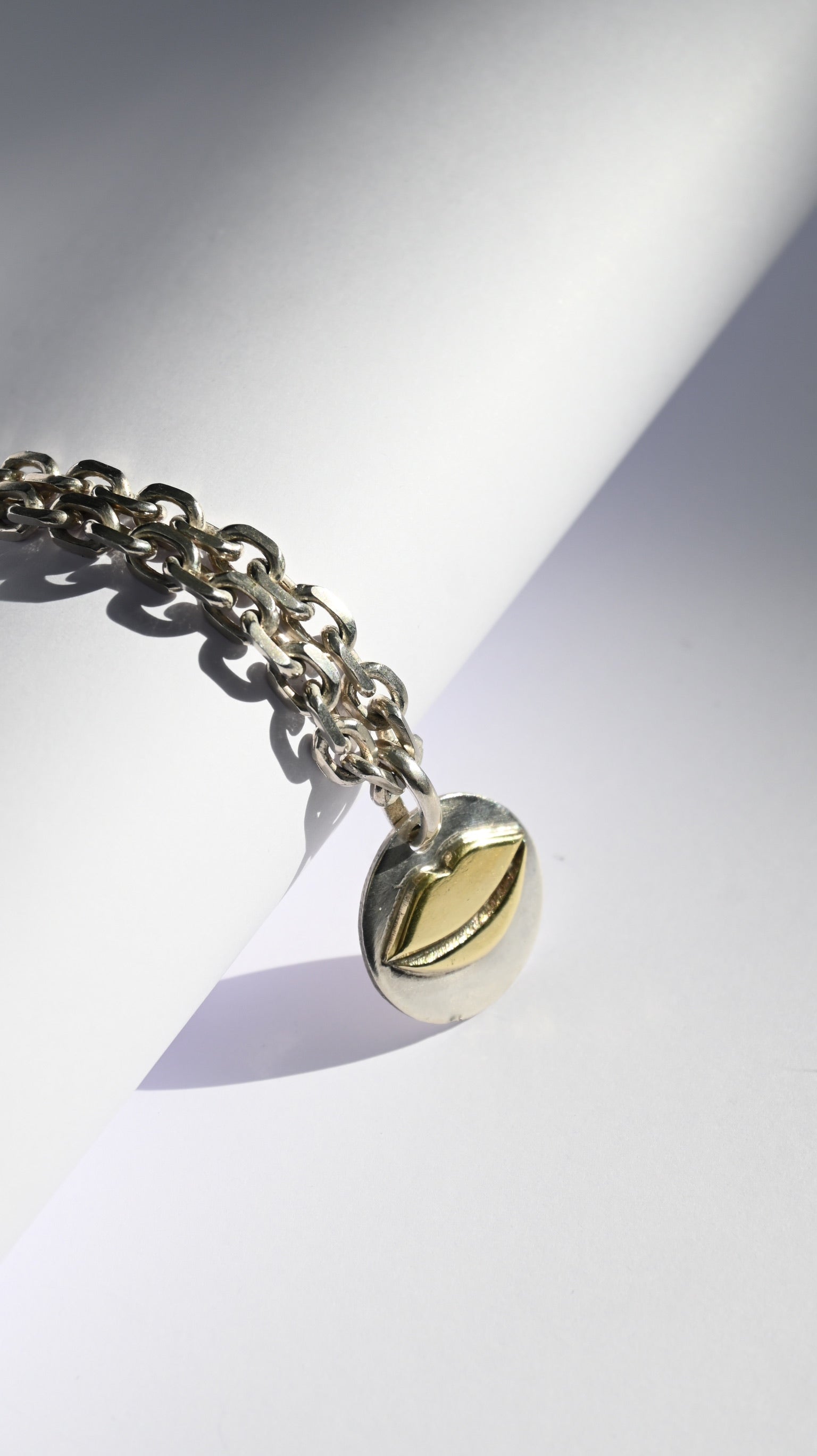 Medalla Beso Silver/Bronce