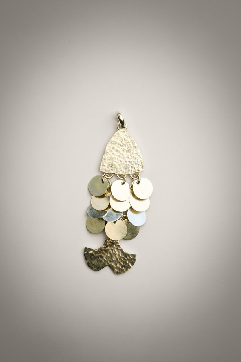Colgante Pescado Plata