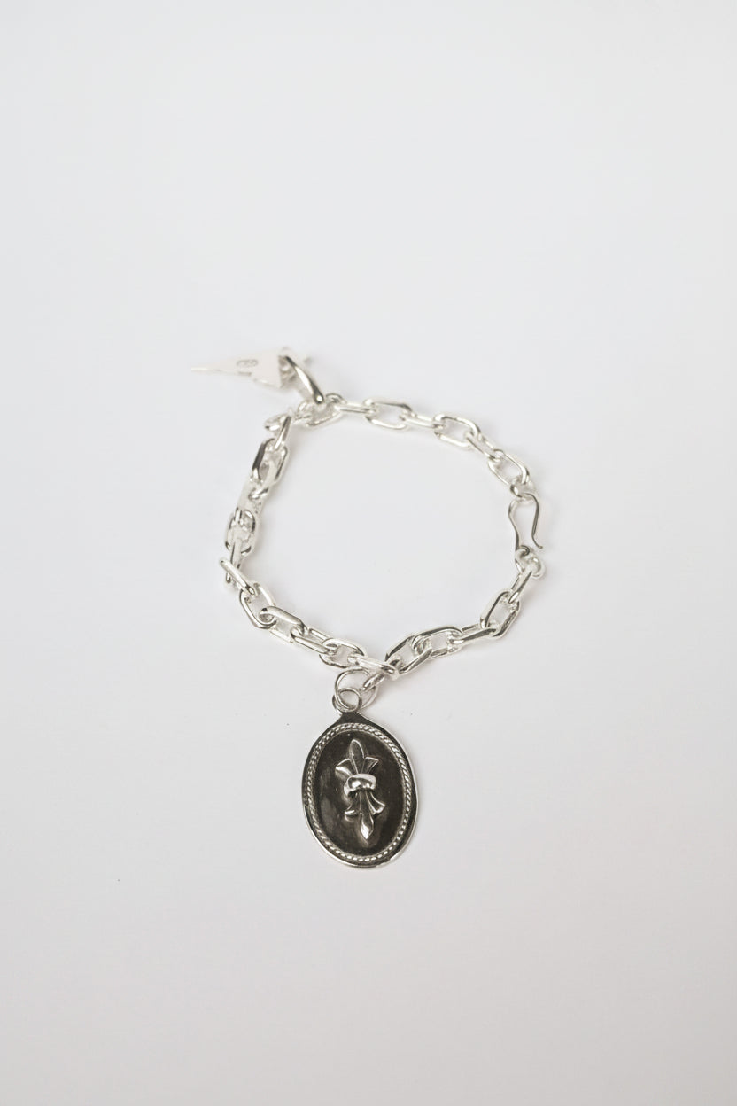 Pulsera Limada Charms Rayo - Flor de Liz