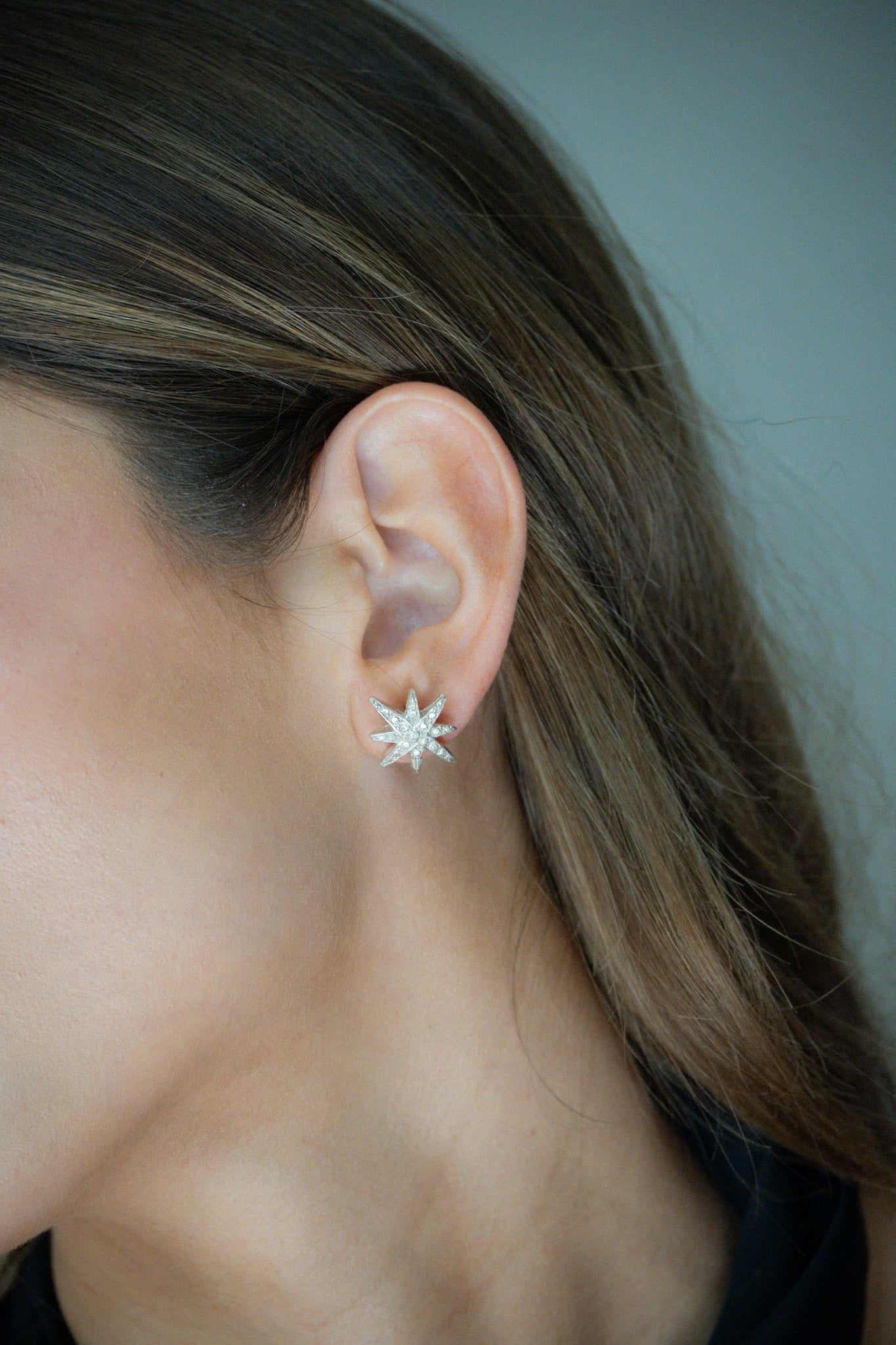 Aros Estrella Belén Silver 