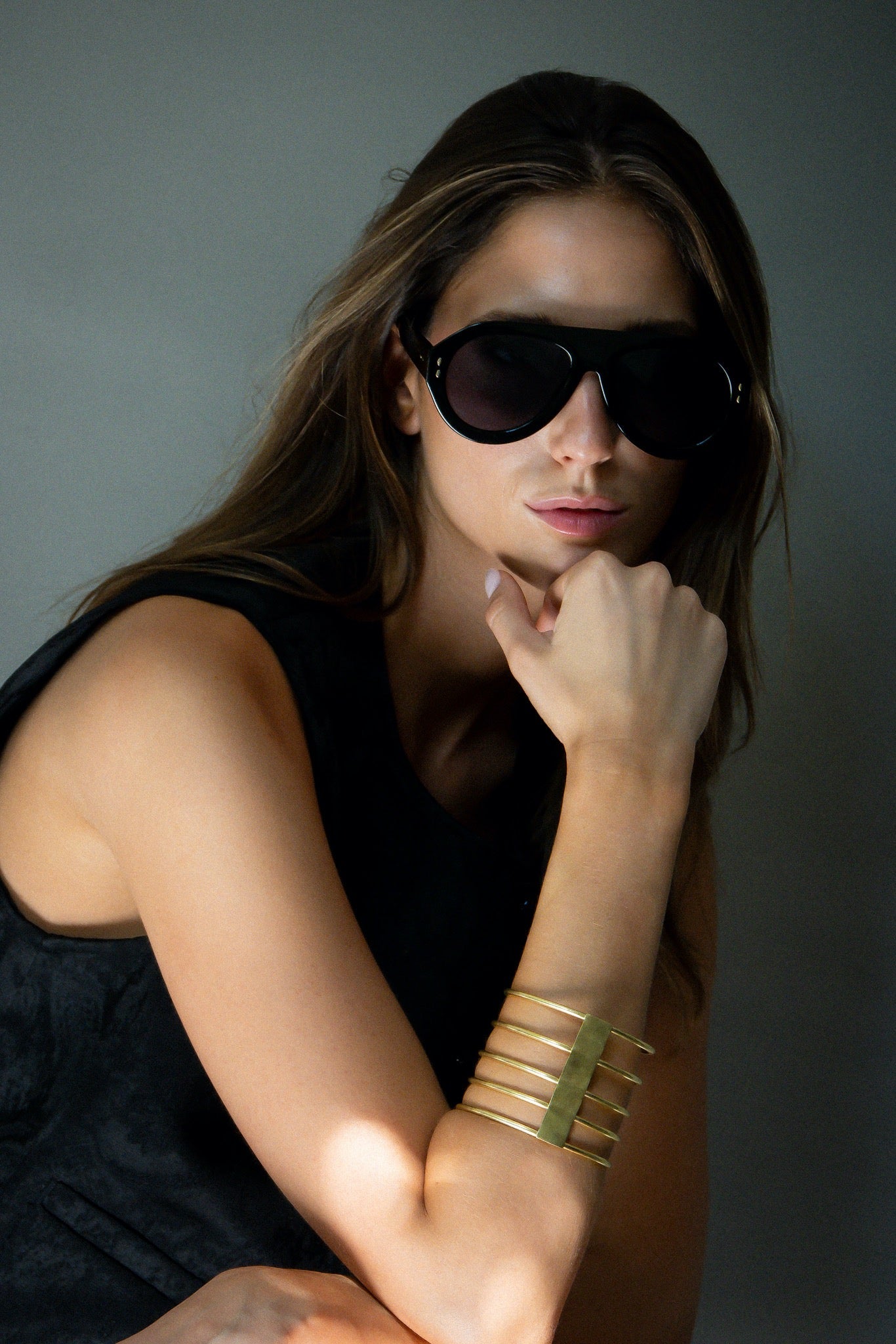 Esclava Costillas Bronce