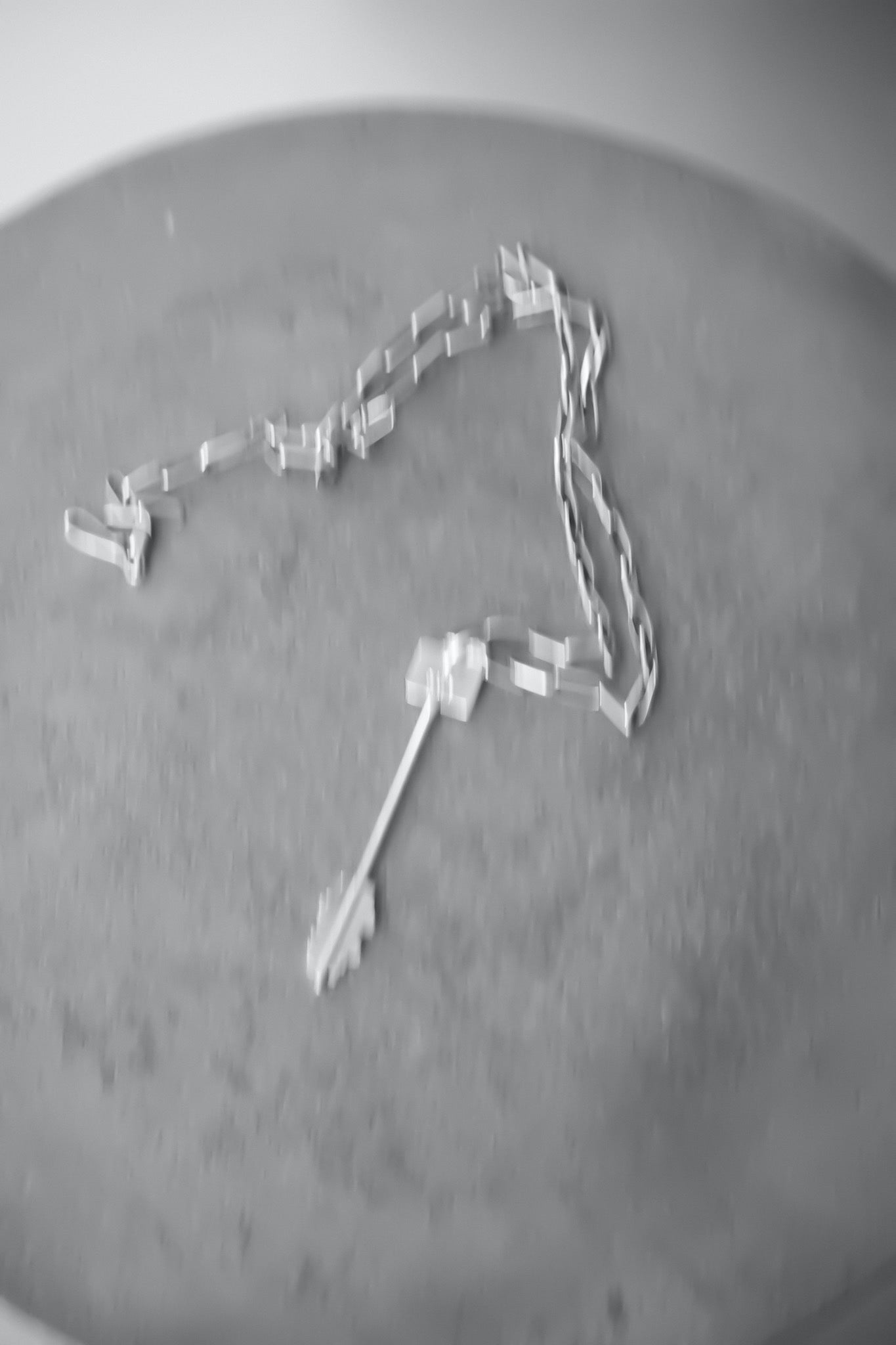 Colgante Llave Oui Plata