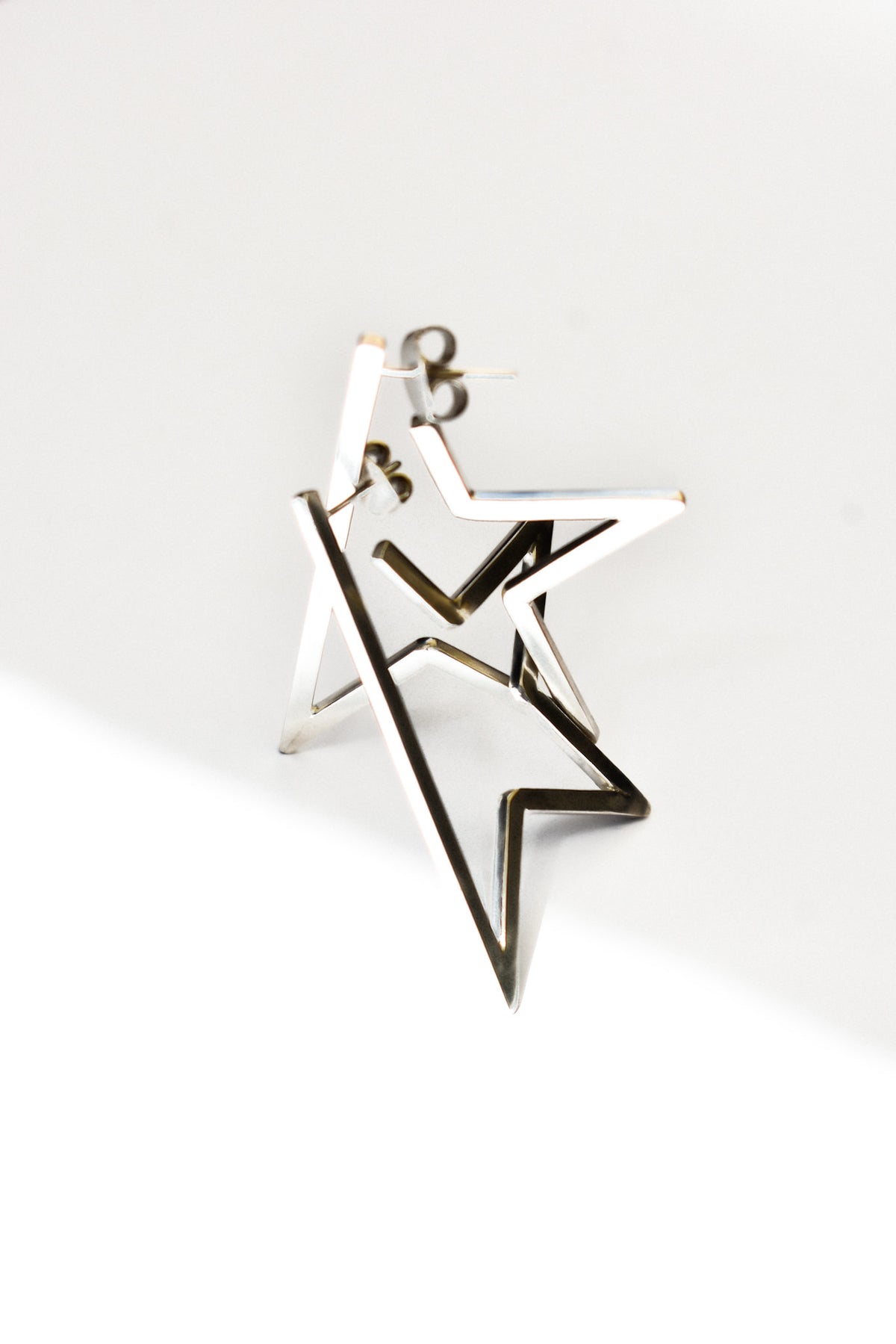 Aros Estrella Plata