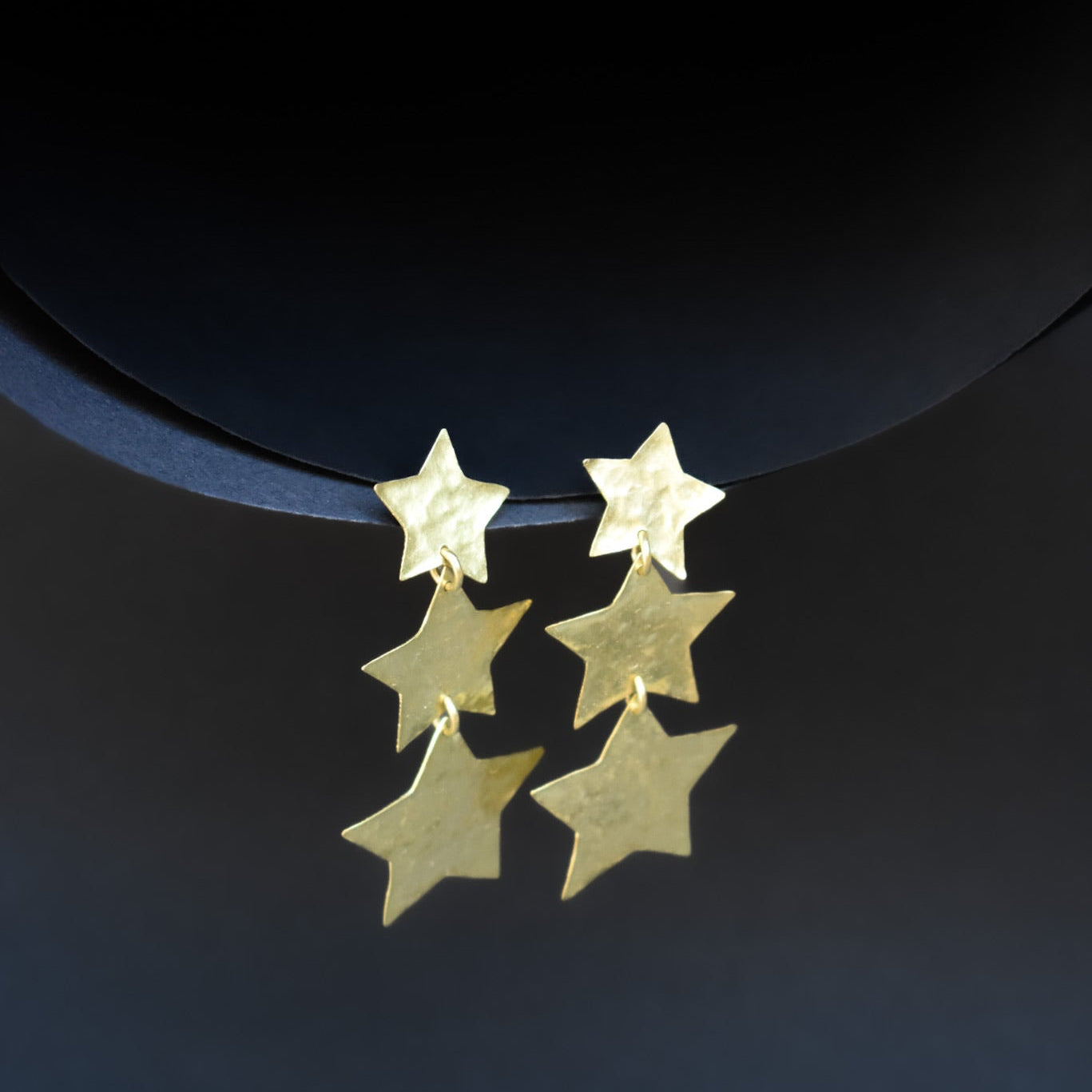 Aros Tres Estrellas Bronce