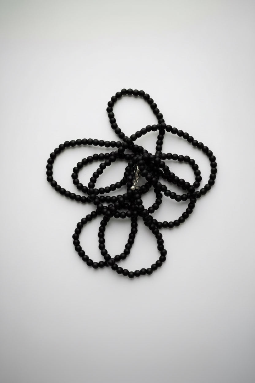 Collar Ónix Opaco 4mm