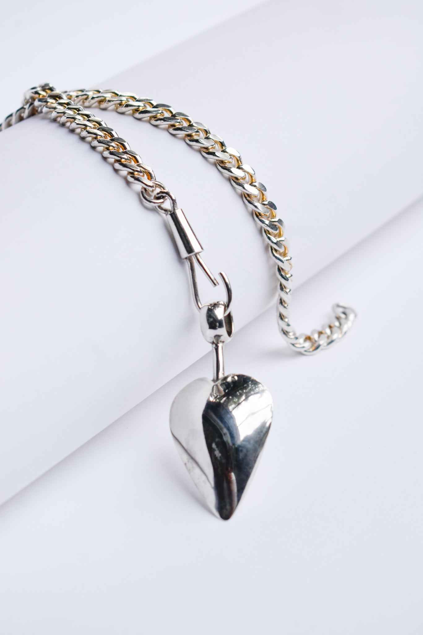 Collar Grumet Broche Reloj 43 cms Silver