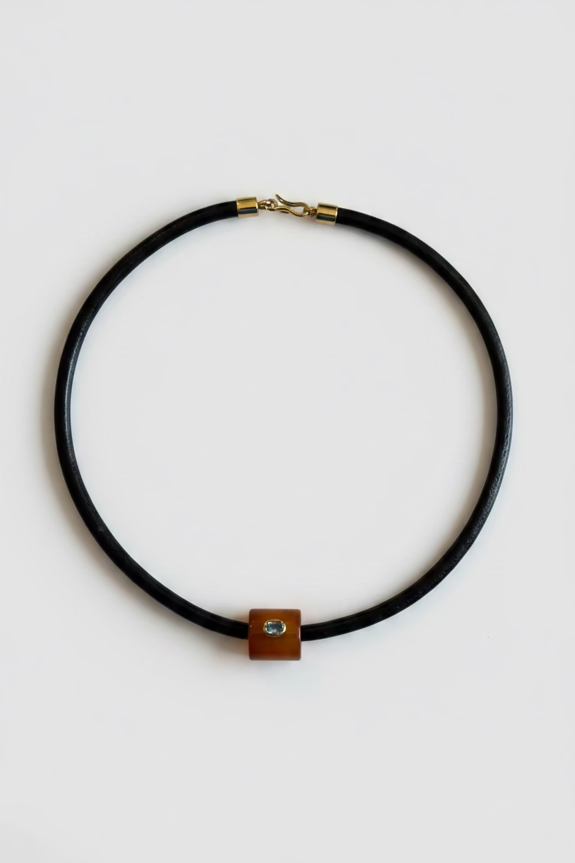 Collar  Totem Agata Cornalina