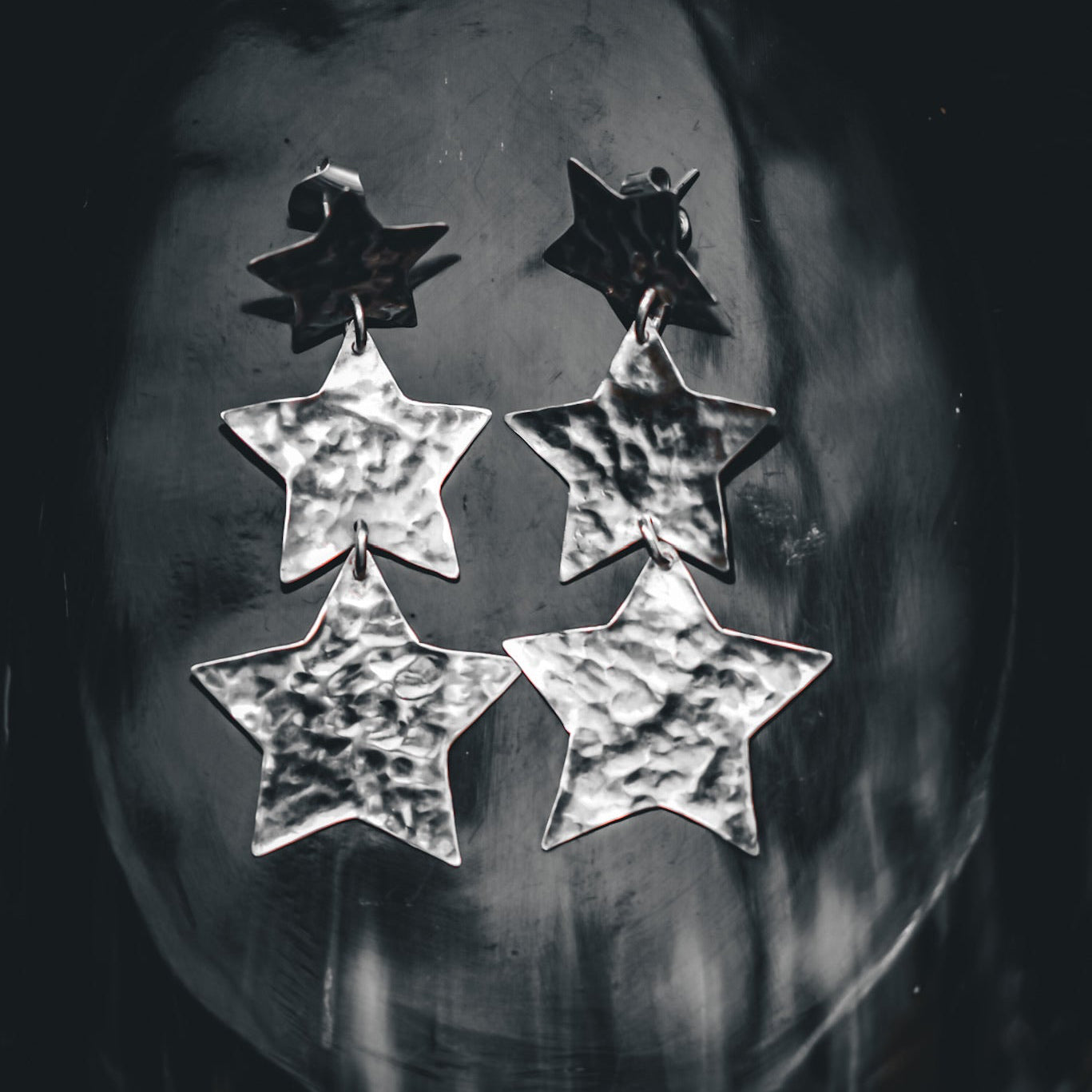 Aros Tres Estrellas Silver