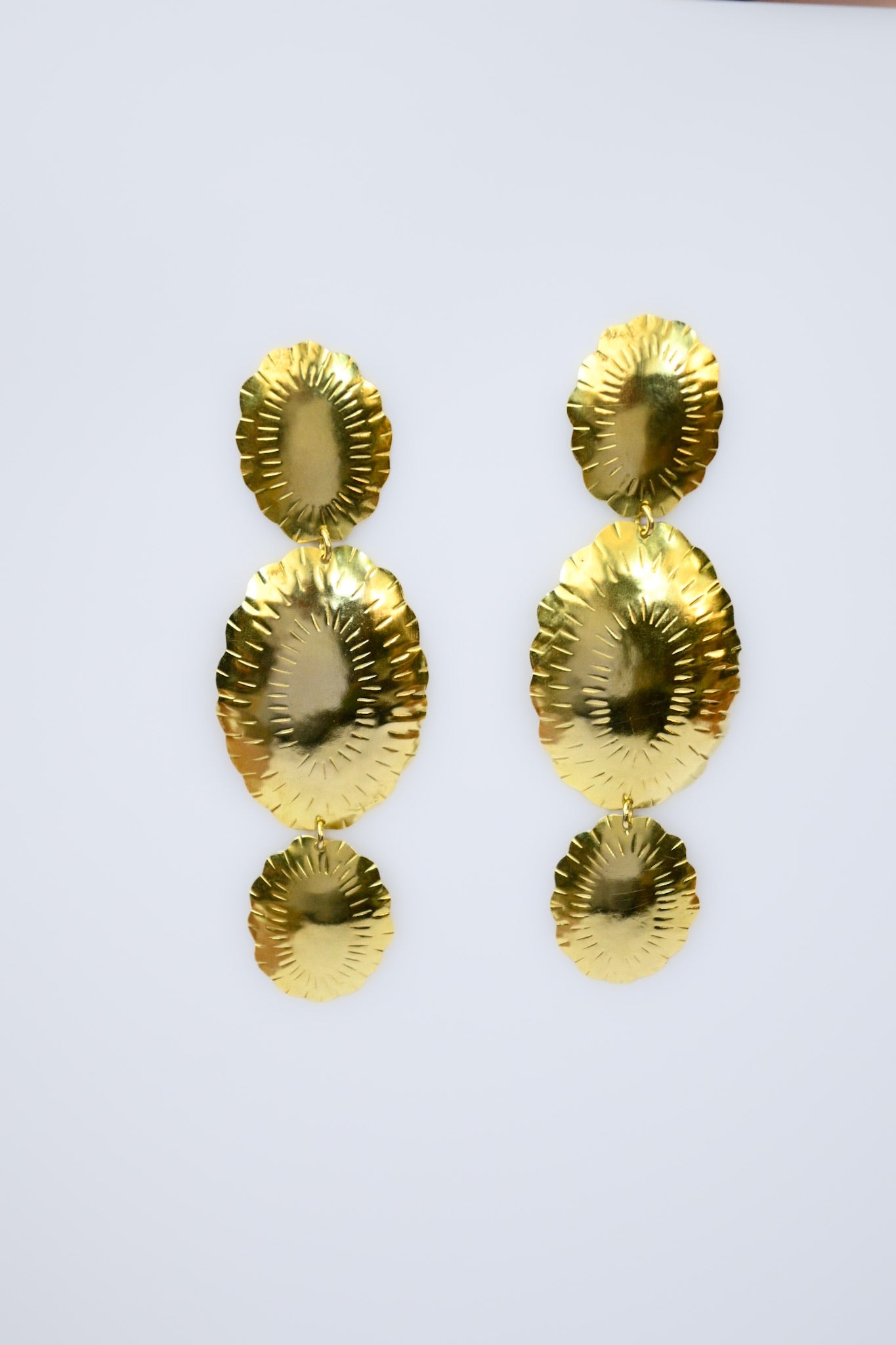 Aros Medallones Triple Bronce