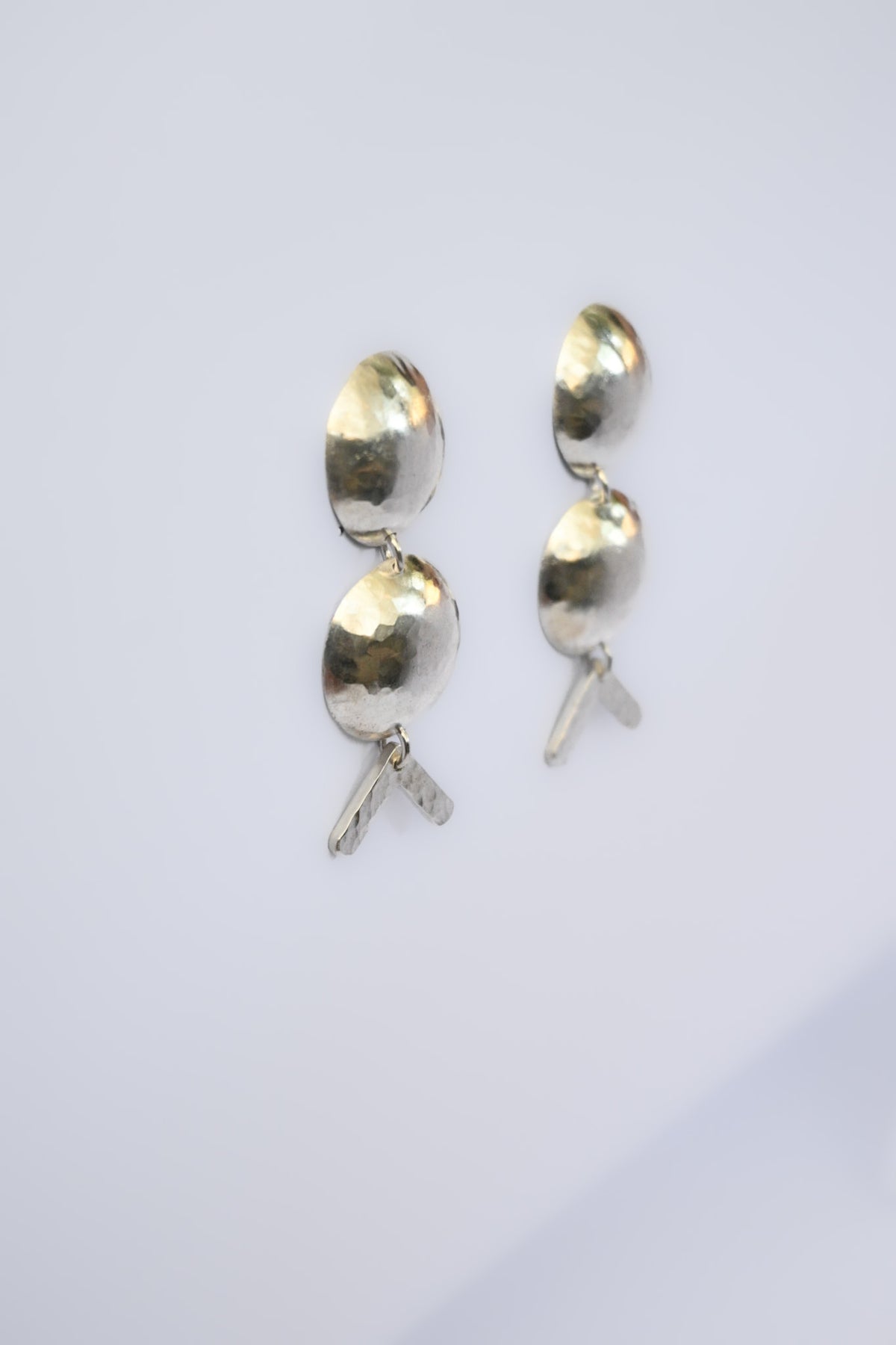 Aros Circulo Doble Plata