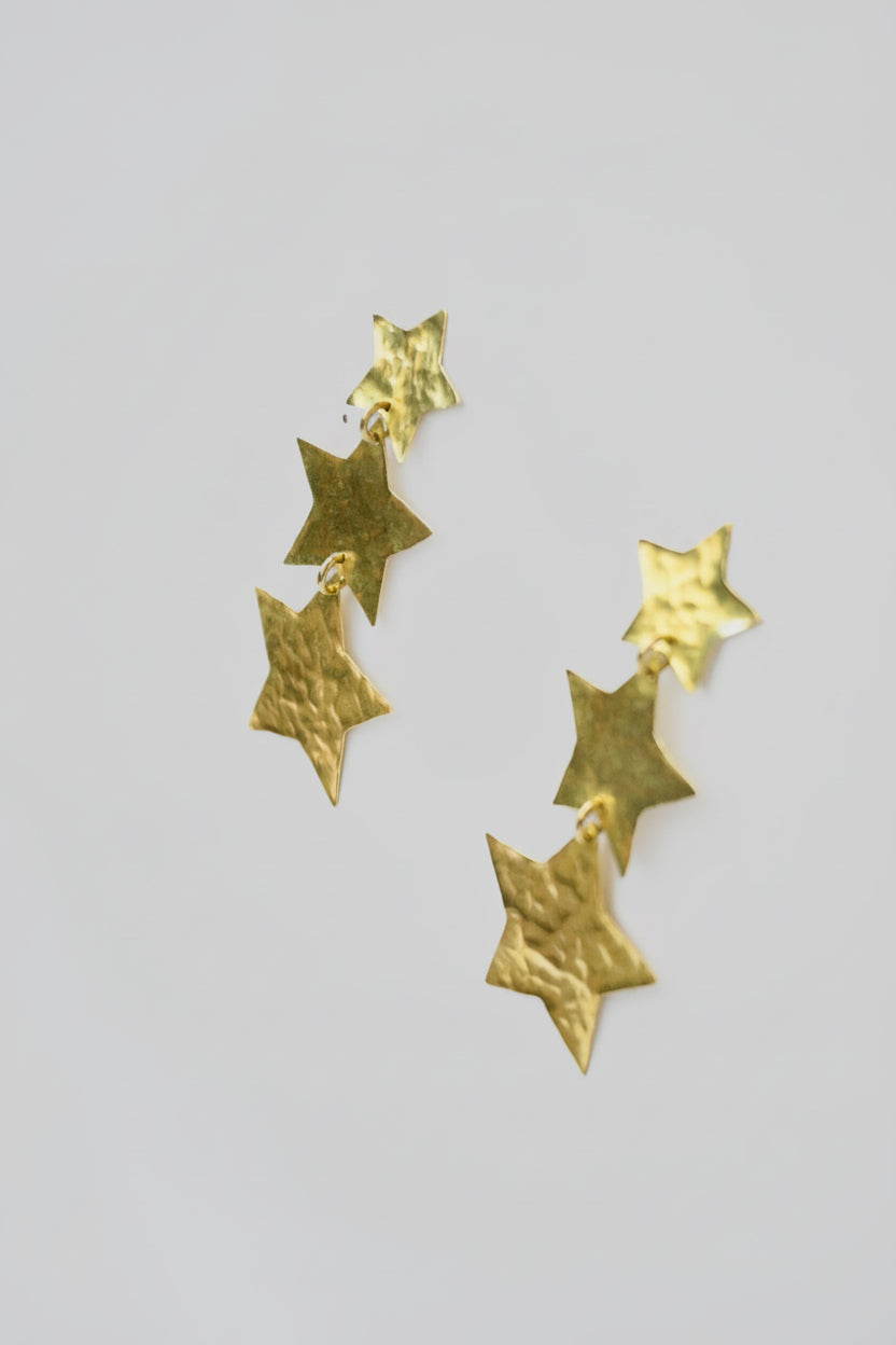 Aros Tres Estrellas Bronce